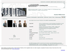Tablet Screenshot of ksm-kronenberg.de